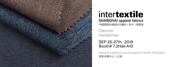 Hemp Fortex Intertextile SHANGHAI 2019