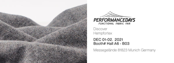 Hemp Fortex PERFORMANCEDAYS FUNCTIONAL FABRIC FAIR 2021