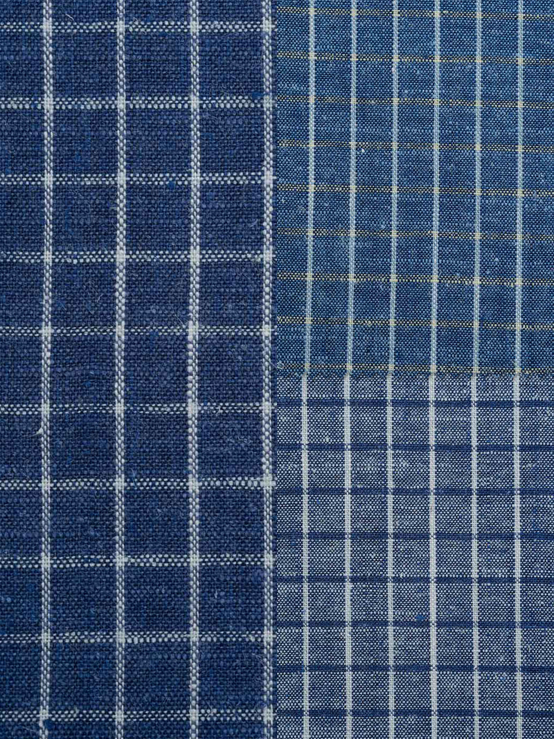 Hemp Fortex HEMP & TENCEL LIGHT WEIGHT PLAIN CHECK FABRIC (HL5001Y-J14) Hemp Fortex